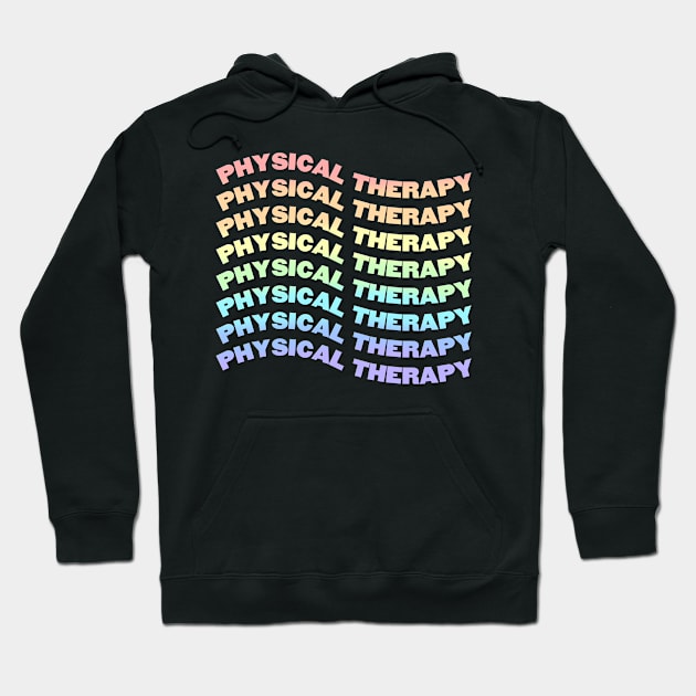 physical therapy Hoodie by cartershart